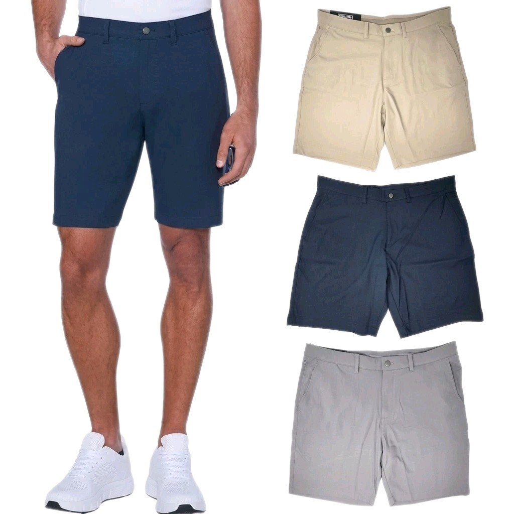 Kirkland Signature Men’s Performance Short UPF Wicking Comfort Waistband Size 36