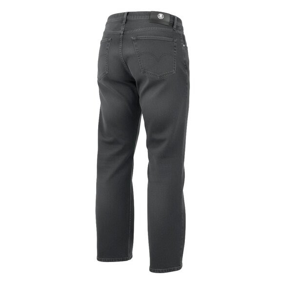 Versace Jean Couture Signature Luxury Denim Jeans Jet Black Cotton Size 40×30