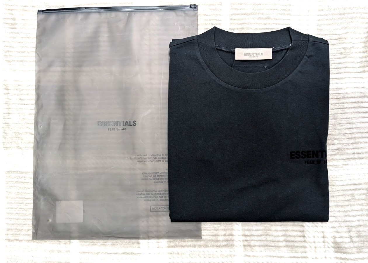 Fear of God Essentials Tee Stretch Limo Men’s S Oversized T-Shirt NWT SS22