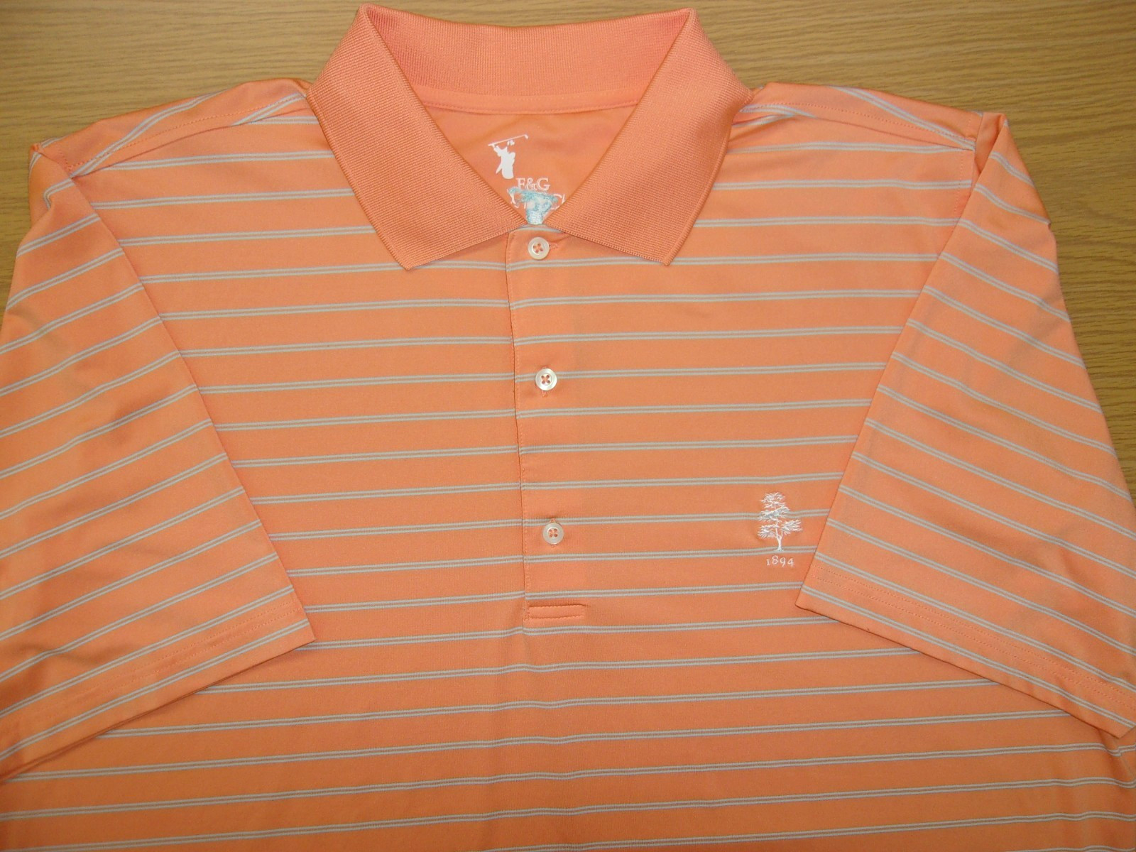 Fairway & Greene Weston Golf Club 1894 Mass Top 100 Tech Polo Shirt 2XL ~NEW~
