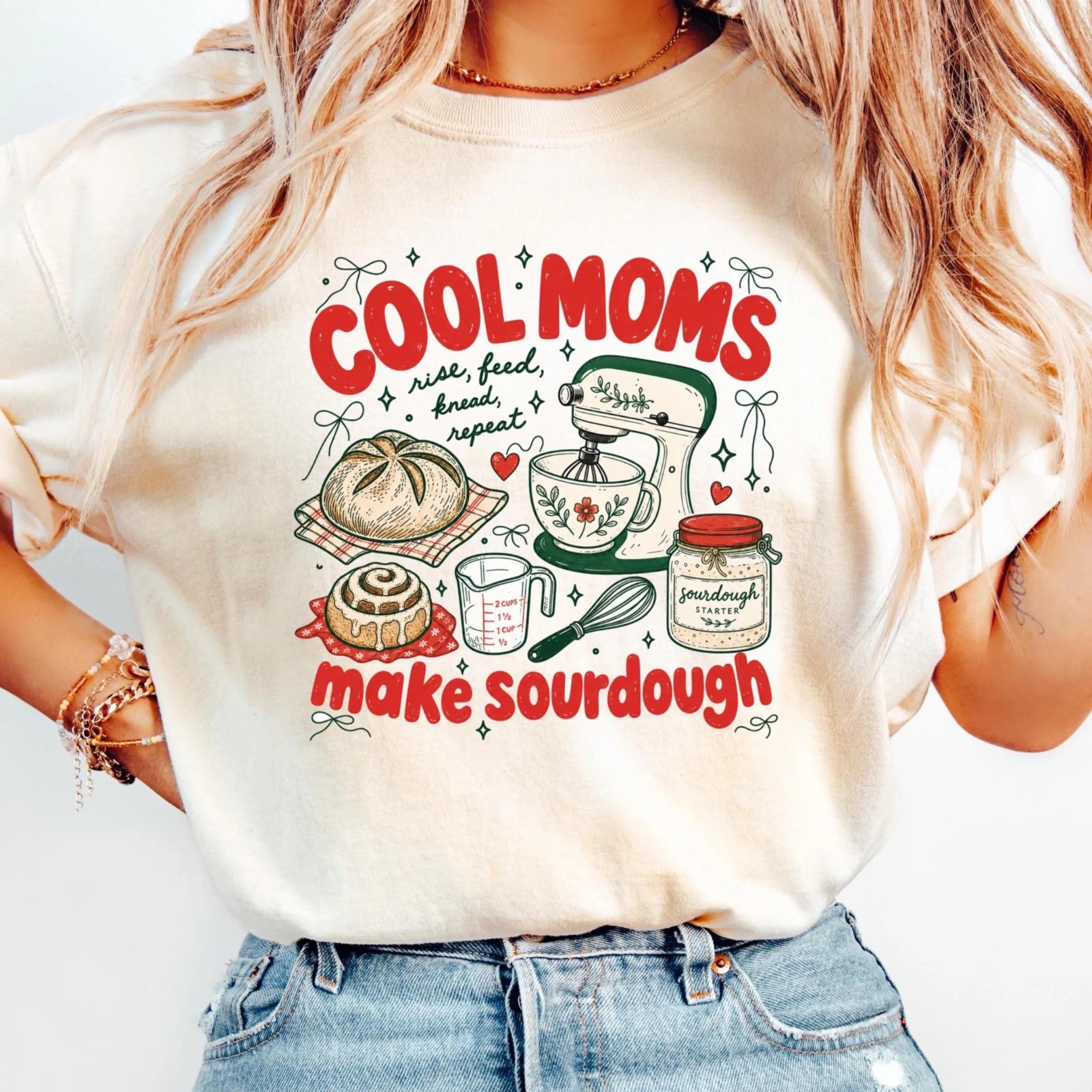 Sourdough Shirt Sourdough Gift Baking Shirt Starter Sourdough Bread T-Shirt