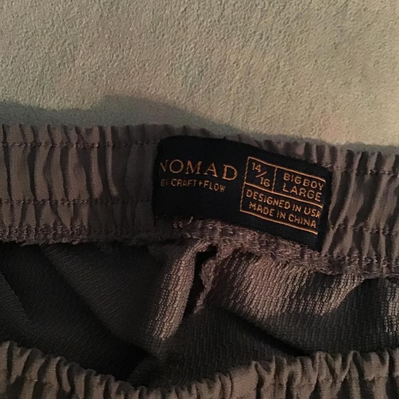 Nomad by Craft + Flow Gray Cargo Jogger Pants
