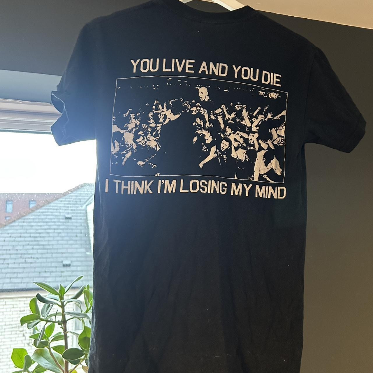 Guns up hardcore band tee