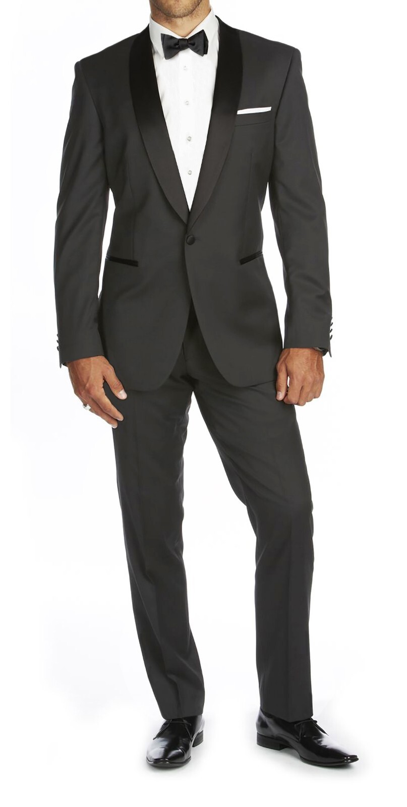 Braveman Men’s Shawl Lapel Runway Tuxedo