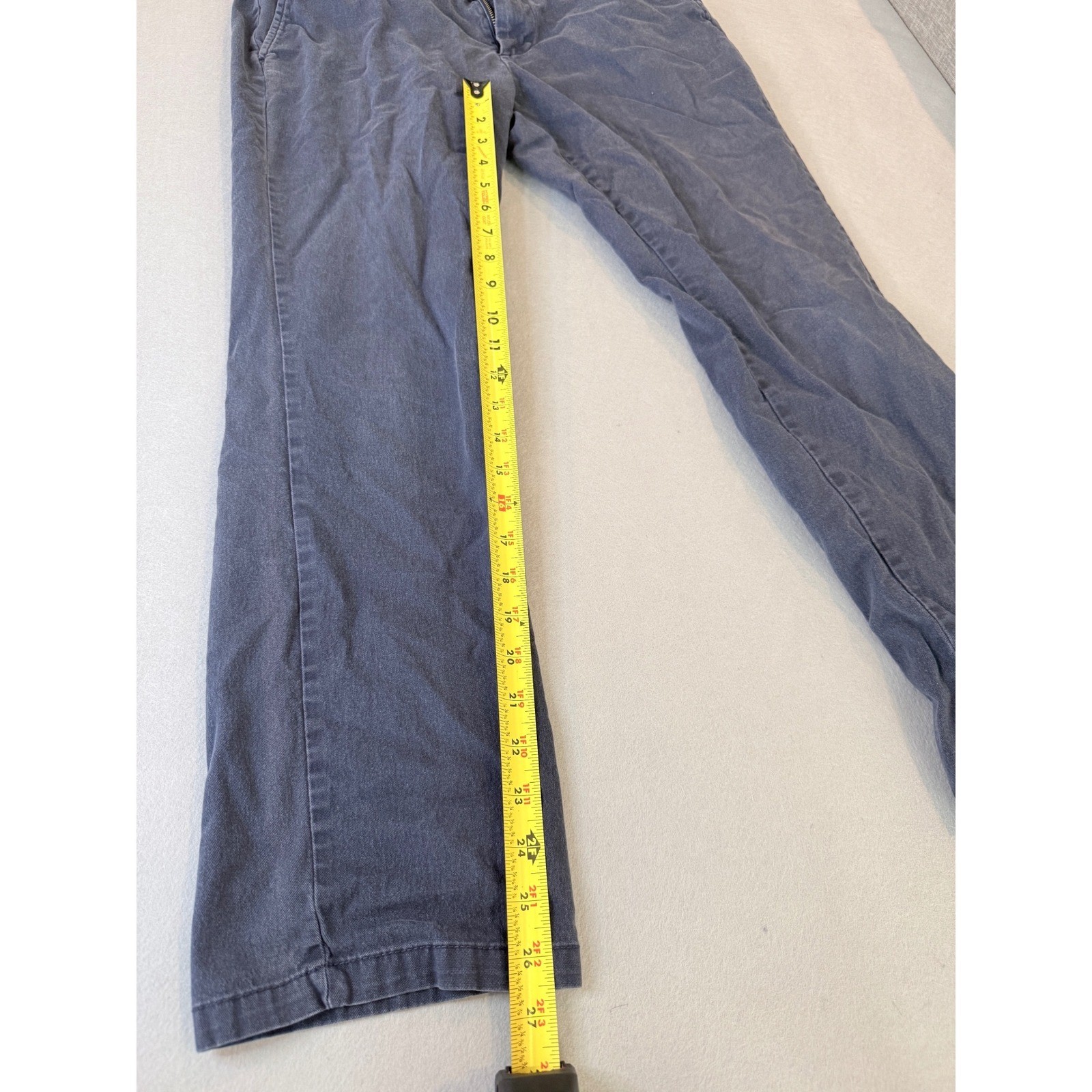 Old Navy Ultimate Straight Built-In Flex Chino Pants Navy Blue 31×30