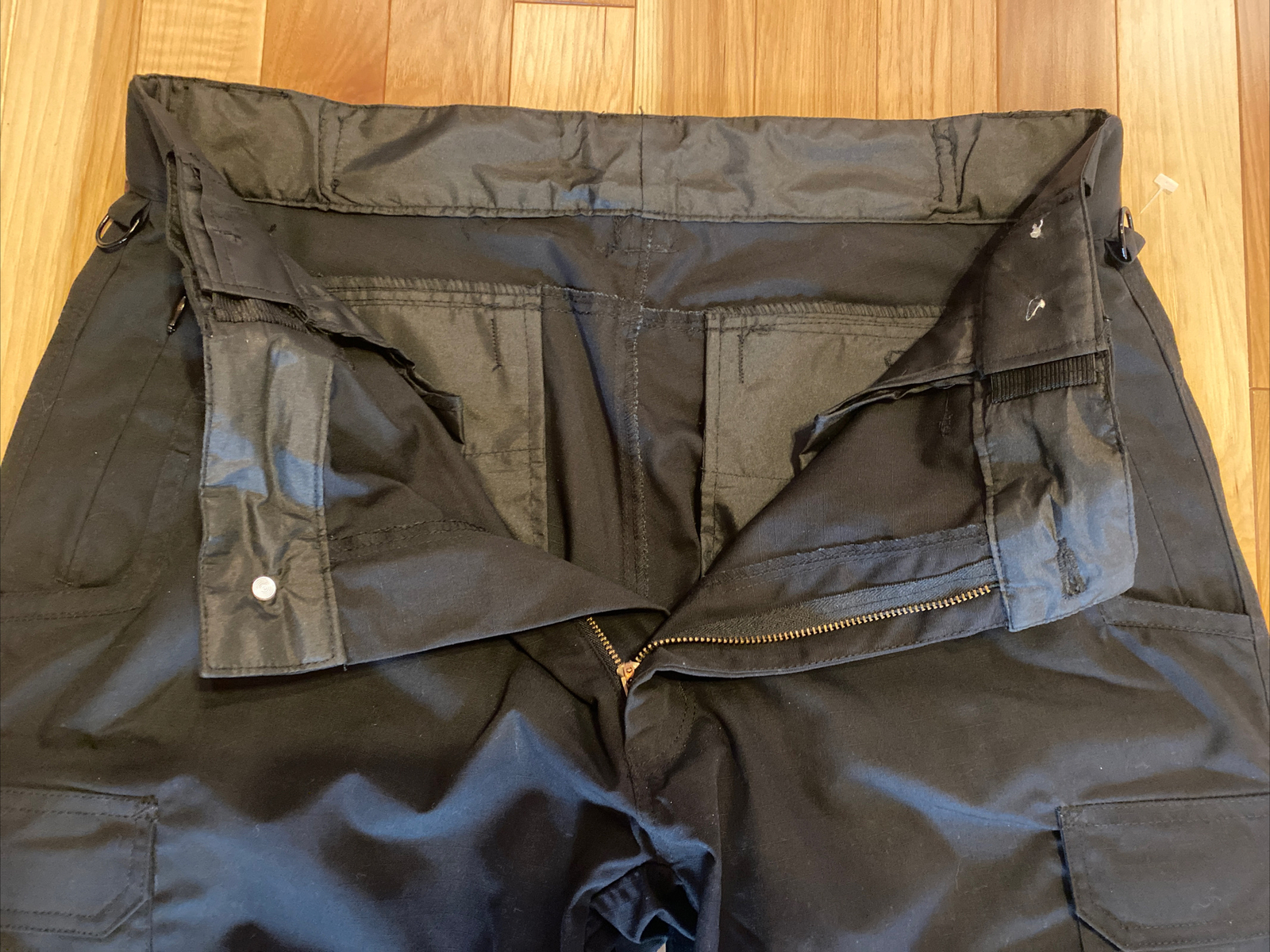 Galls G-Tac TR940 Mens Black Ripstop Tactical Cargo Pants Size 36×30