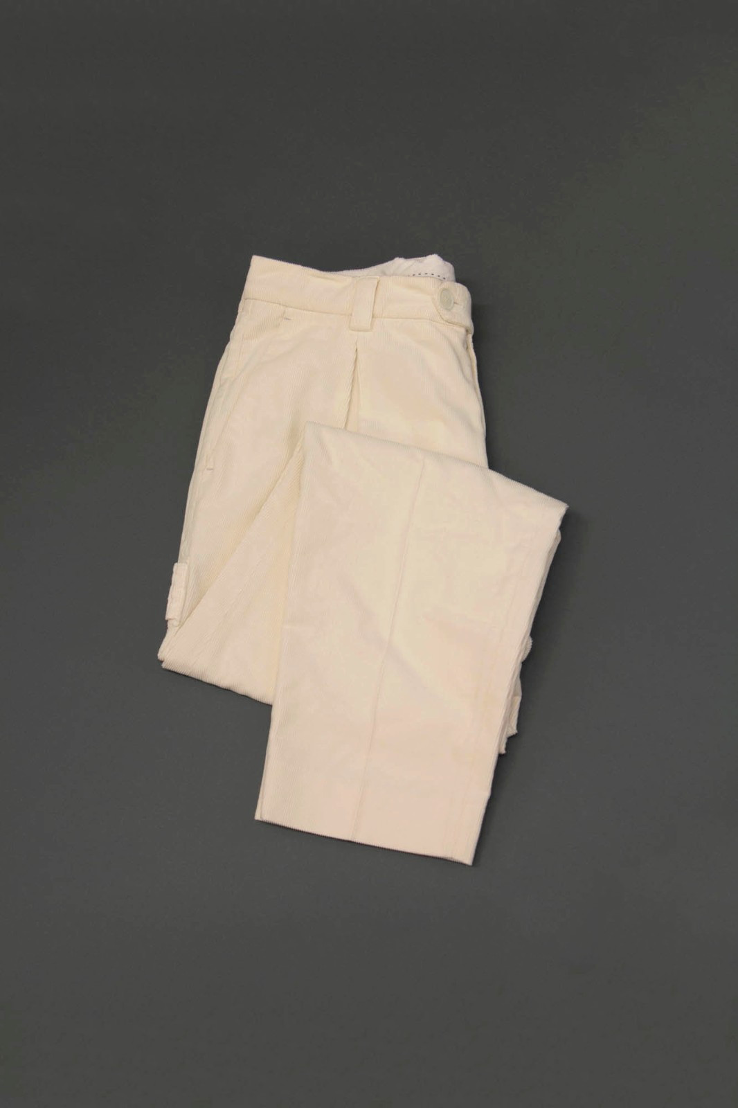 NWT $1500 Brunello Cucinelli Men Corduroy Pants W/Logo Accents Size 50/34US A262