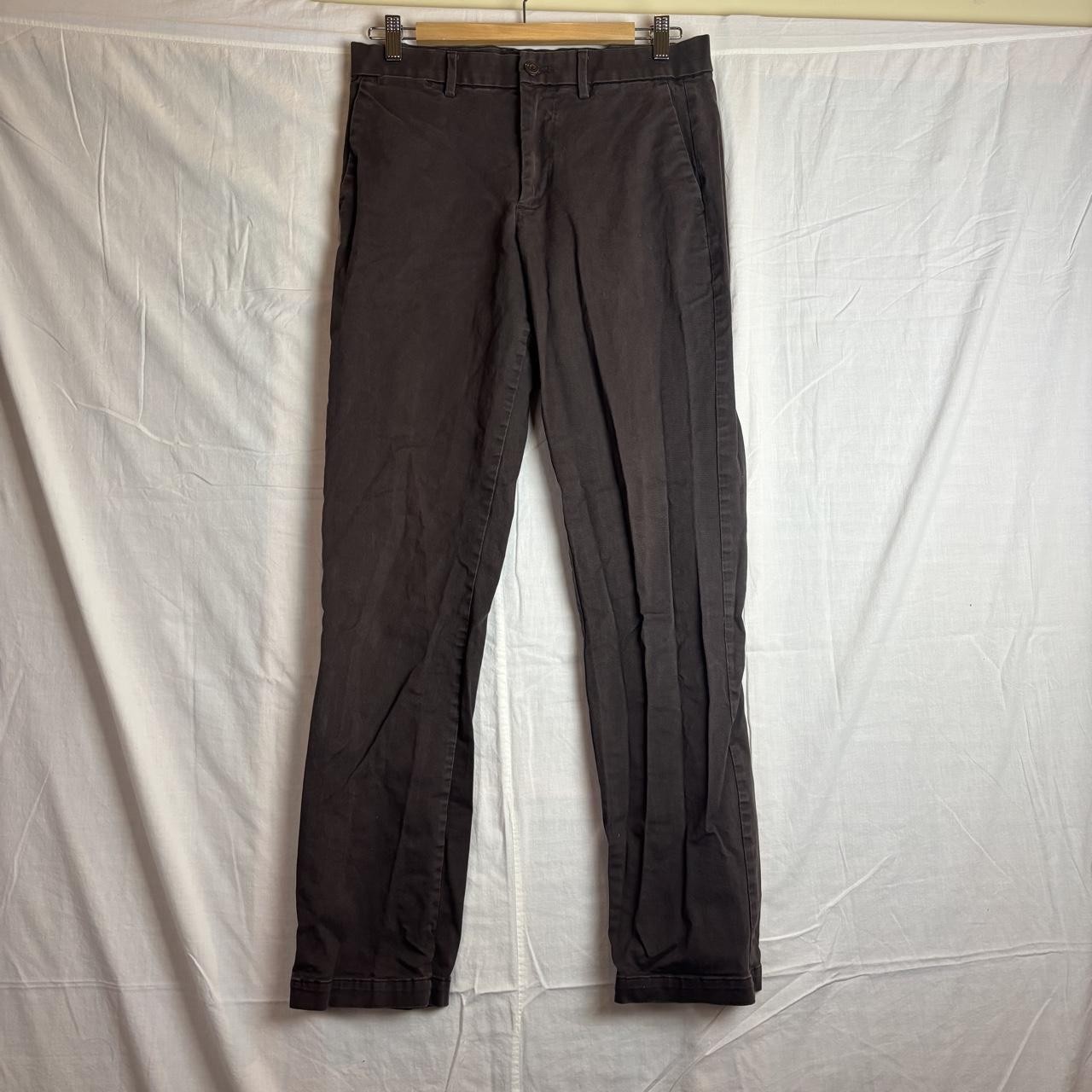 Gap Men’s Straight Fit Cotton Chino Pants Size 30×32 Brown
