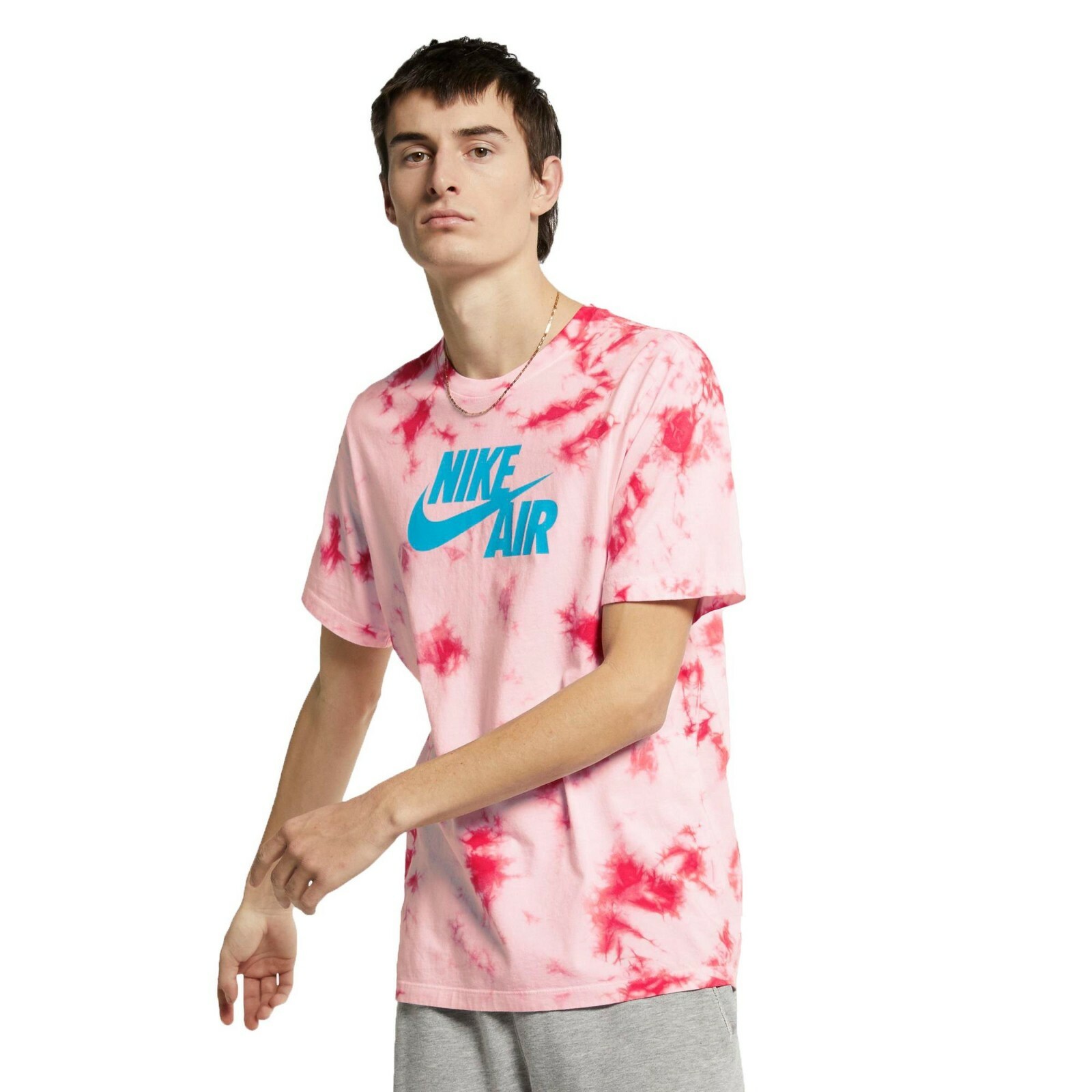 Nike AIR TIE DYE TEE Allover Print AOP Running Training Gym shirt Men sz 2XL~NWT