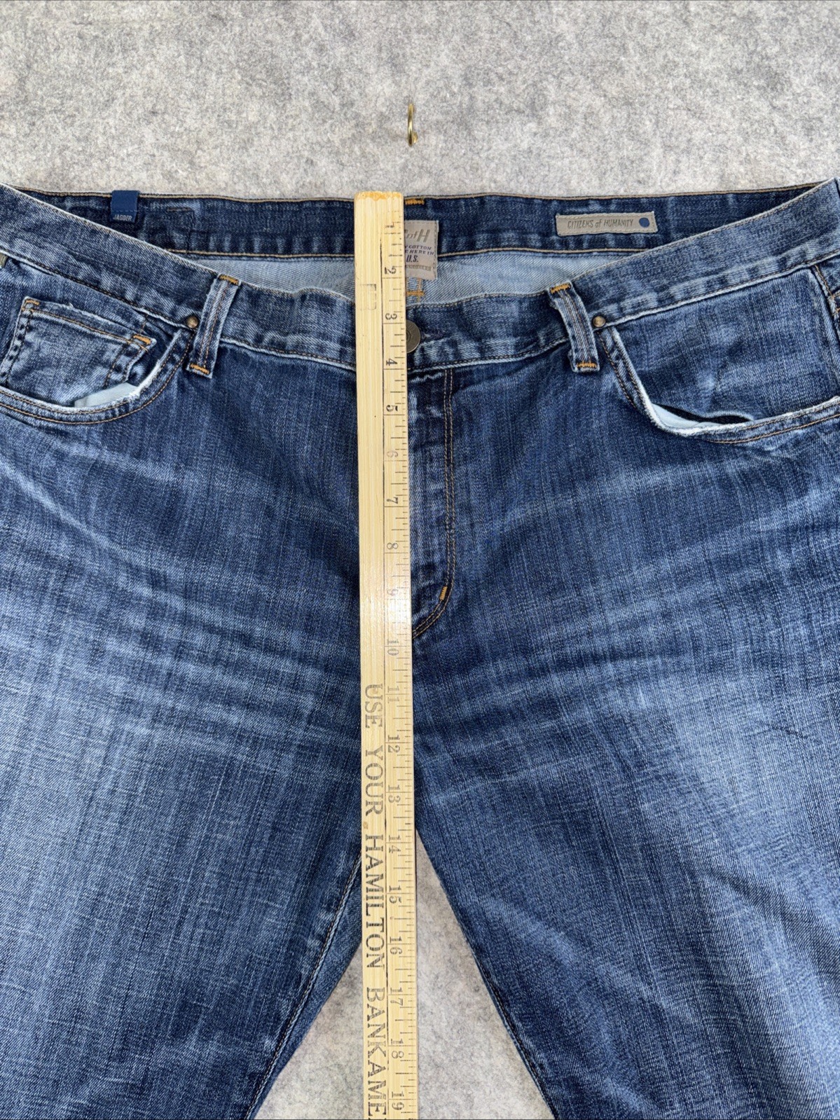 Citizens Of Humanity, C-OF-H Jagger Jeans Mens 40 Light Wash