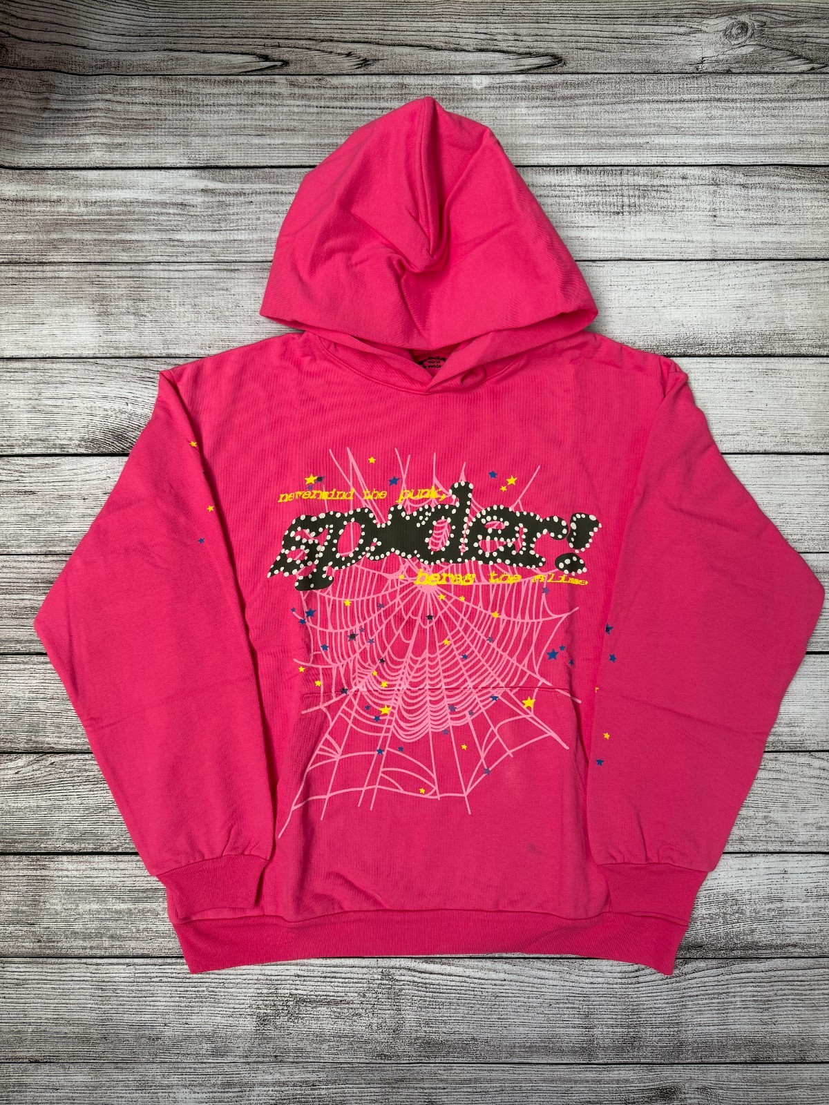 *BRAND NEW* Spider Worldwide “Pink Pink V2” Hoodie – Ready To Ship🚚💨 (Size S)
