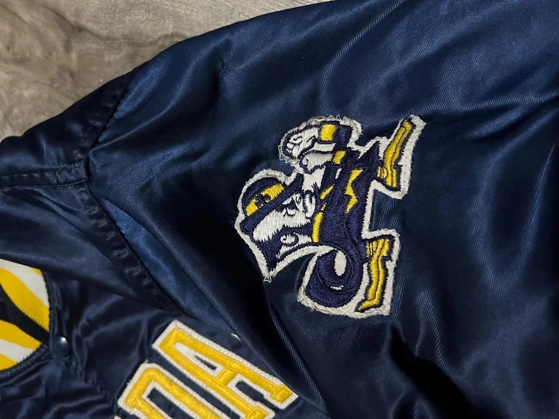 Notre Dame Fighting Irish Jacket Football Vintage Satin Bomber University Jacket
