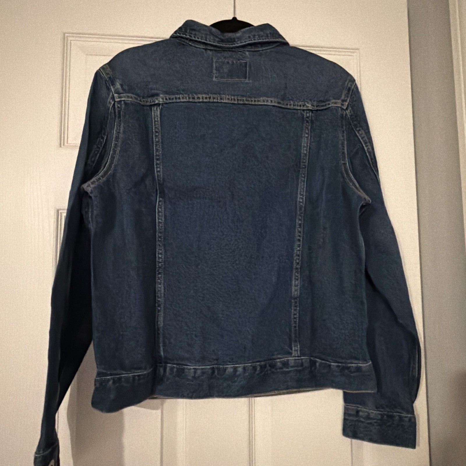 Men’s Dark wash Denim Trucker Jacket – Goodfellow & Co Size Small