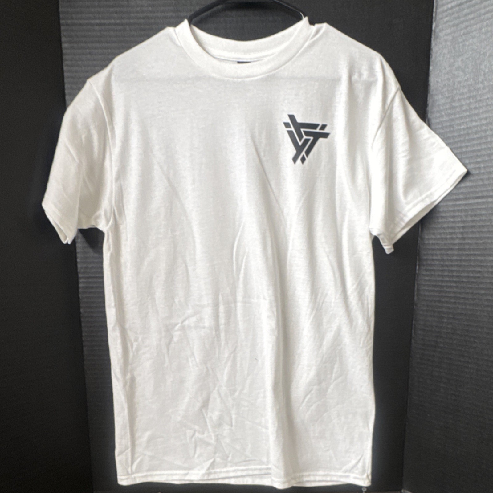 Gildan Heavy Cotton White Triskelion Tau Gamma Phi Graphic Men’s T-Shirt M