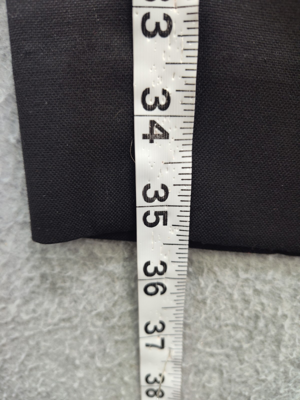 Jos A Bank Men Dress Pant 36X36 Black Zip Button Hook & Eye Mid Rise Formal Wear