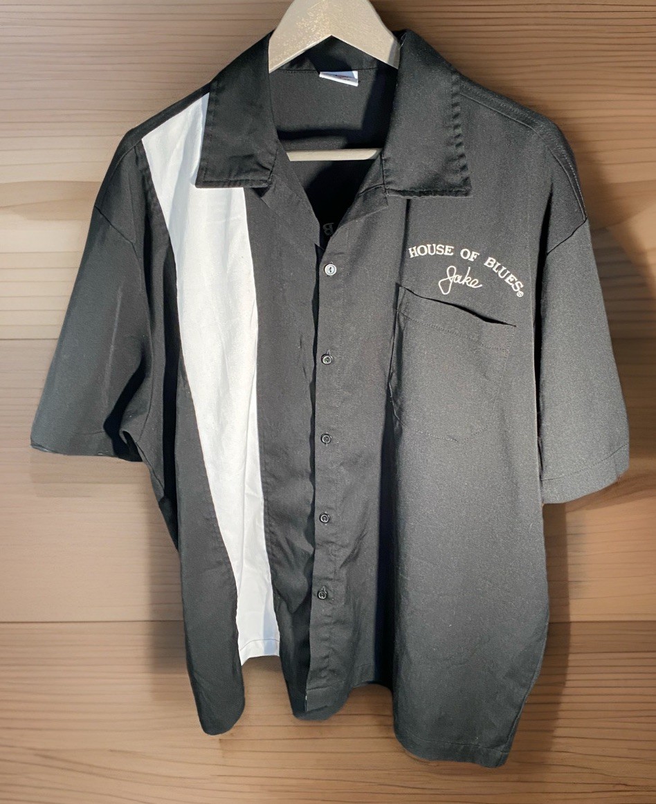 House Of Blues Shirt Men’s XL “Jake” Bowling Shirt Embroidered