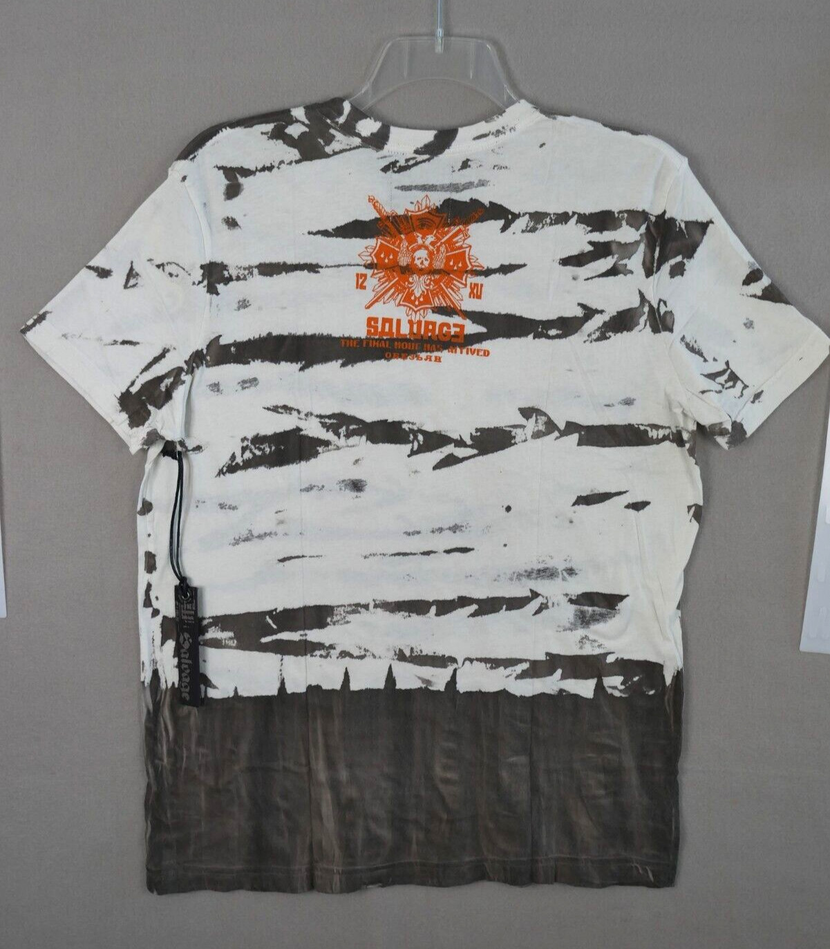 Genuine Vintage Salvage Brand T Shirt “SHOGUN” Rust V51T425 Size L