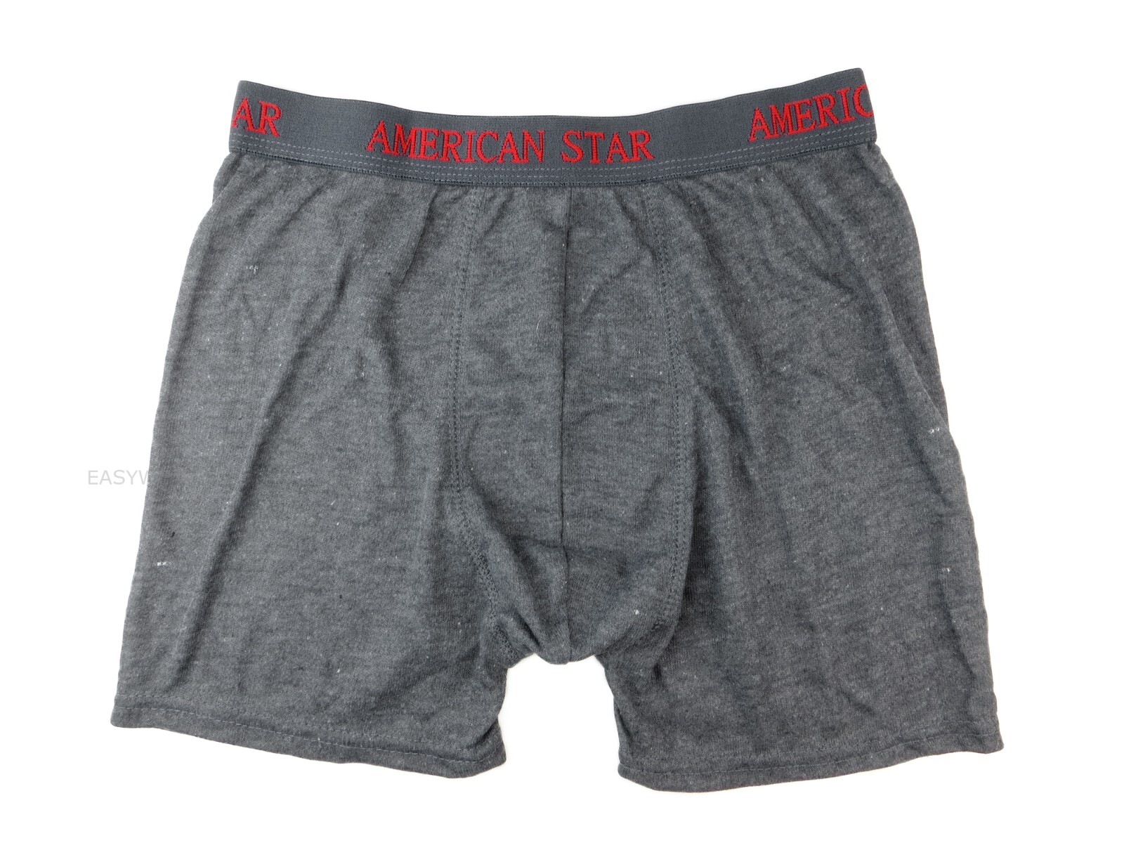 6 Pack Mens 100% Cotton Boxer Brief Flyless Comfort Flex Waist Underwear Trunks