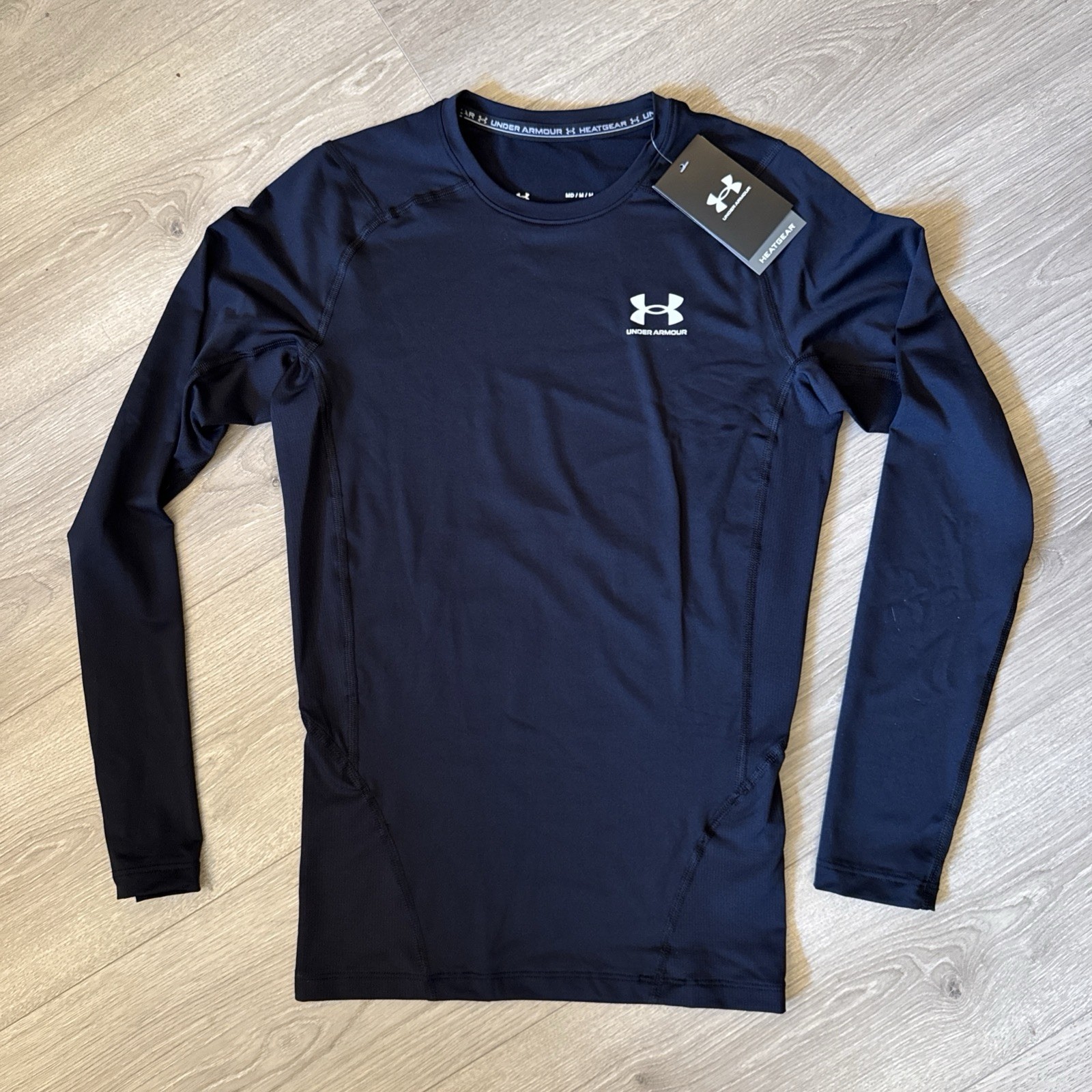 Under Armour Men’s Top UA HeatGear® Armour Compression Black M 1361524 NWT