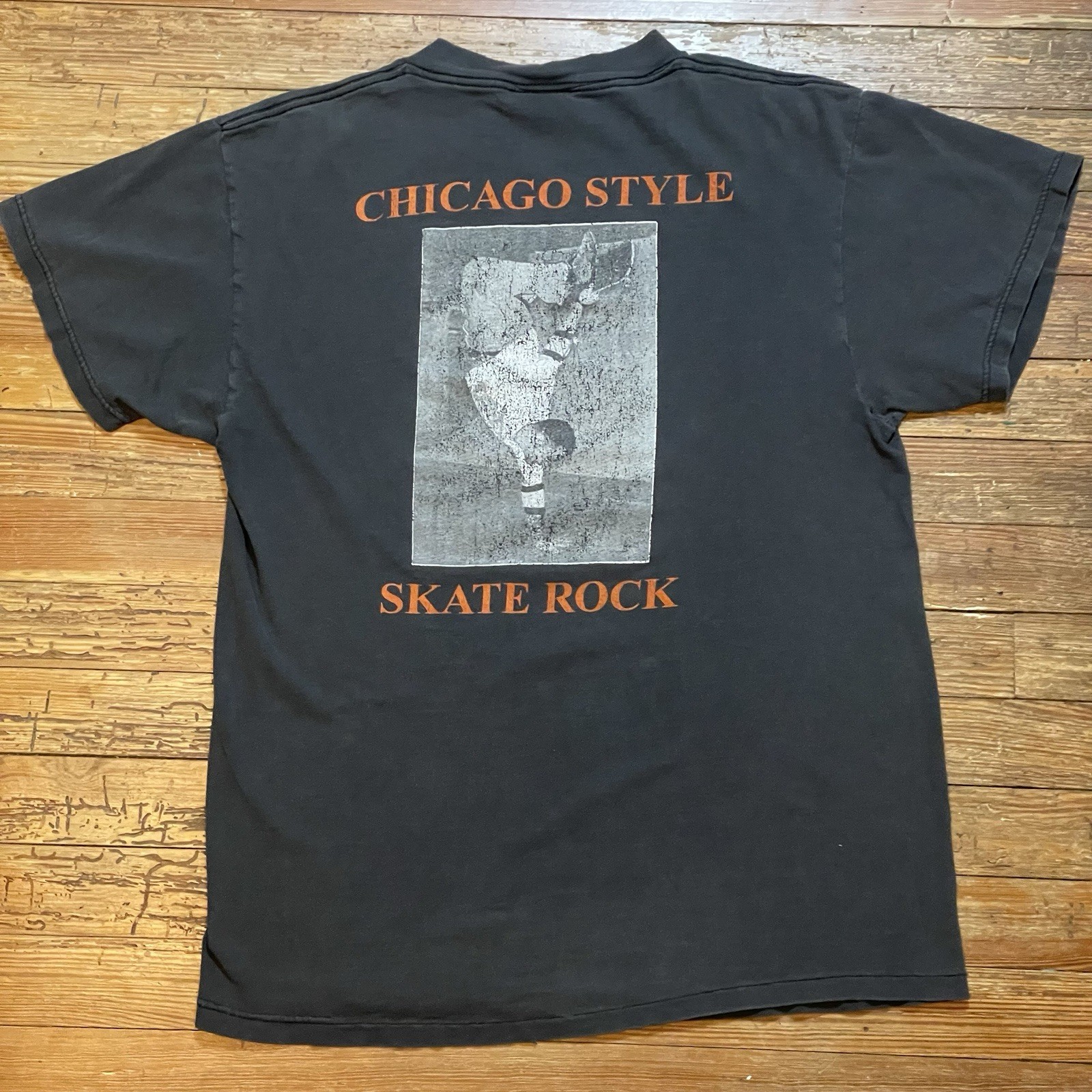 Vintage 88 Fingers Louie Shirt Skate Punk Band Medium 90s Chicago Hardcore Tour