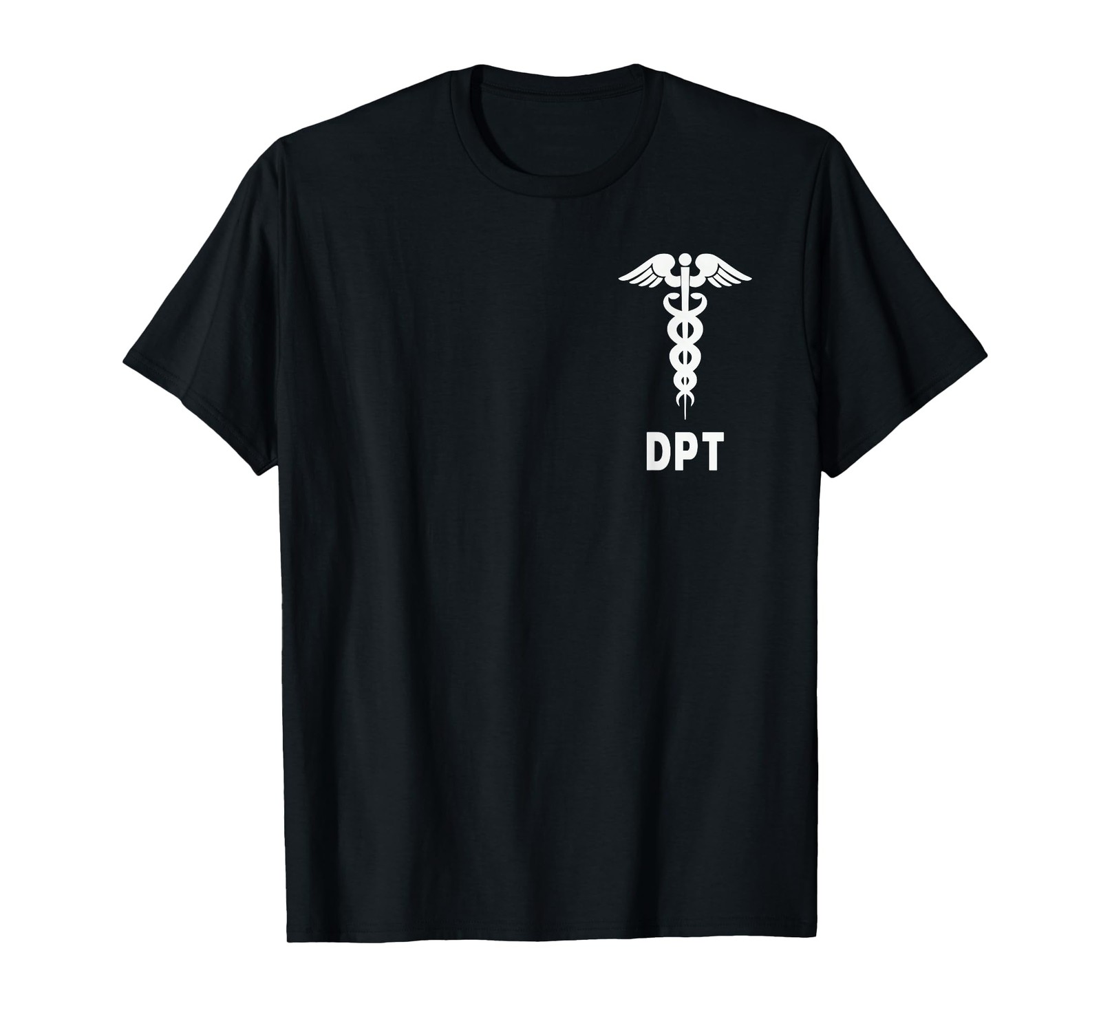Doctor of Physical Therapy DPT Caduceus Symbol T-Shirt