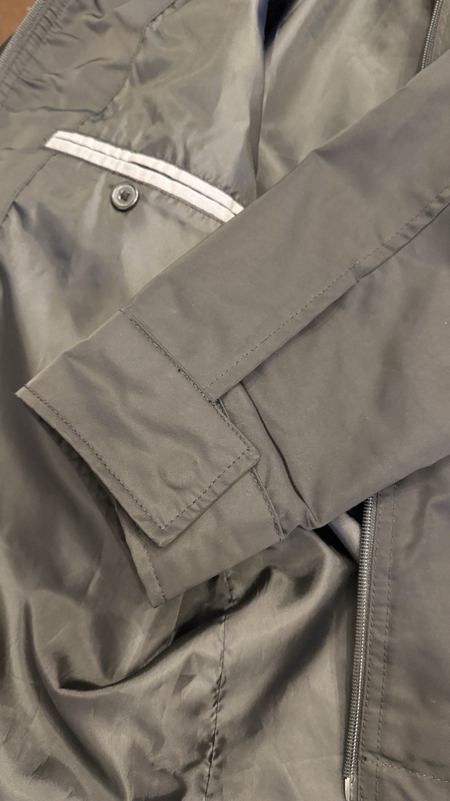 Alfani Men’s Black Lined Full-Zip Jacket, Softshell, Size Medium, Wind Resistant