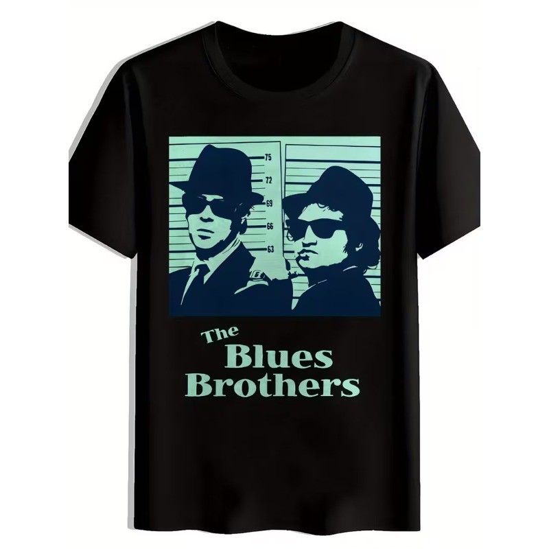 Blues Music Graphic T-Shirt | Men’s The Blues Brothers Shor