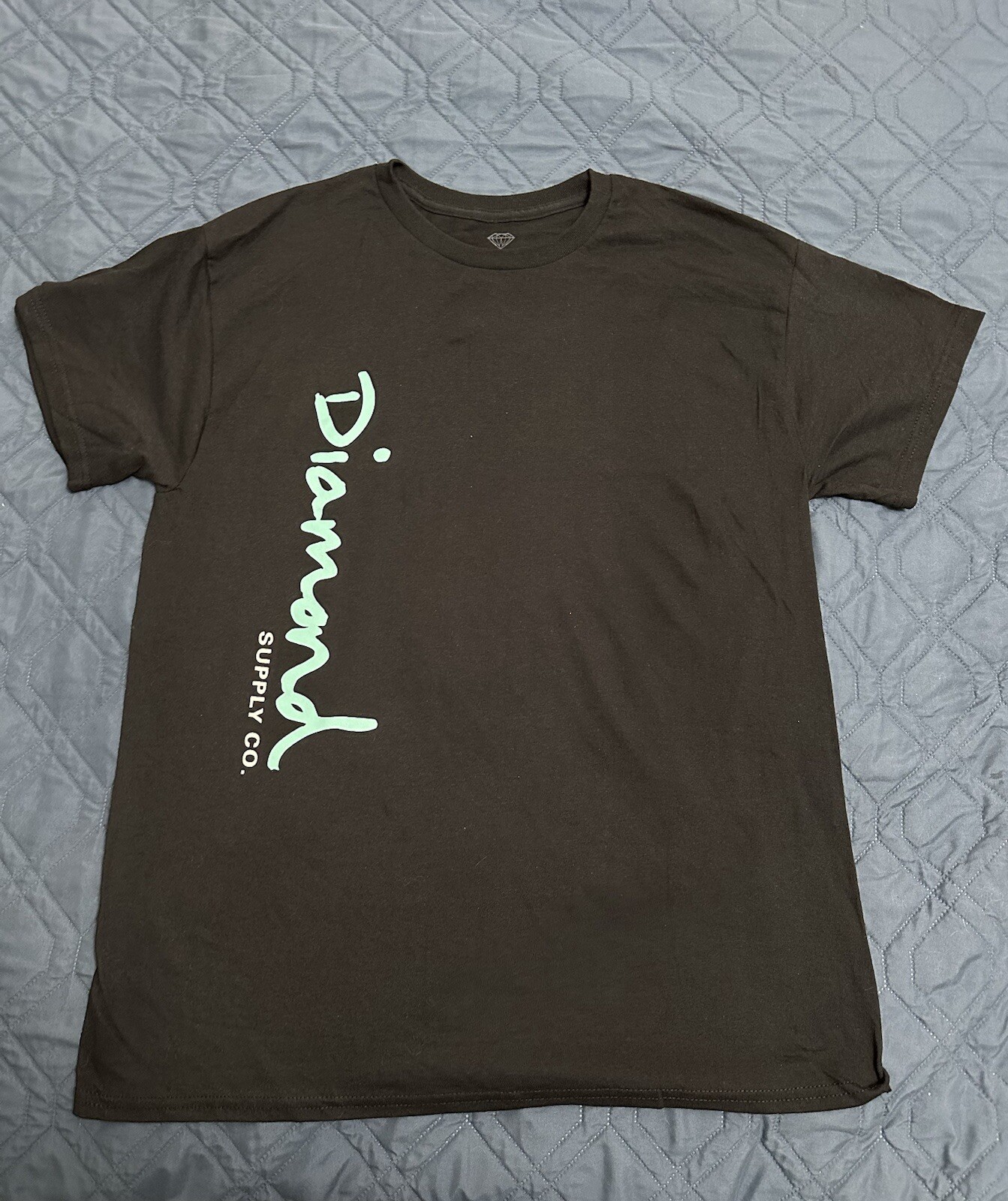 Diamond Supply Co. Men’s Logo Graphic Short Sleeve Crew Neck Tee T-Shirt – Black