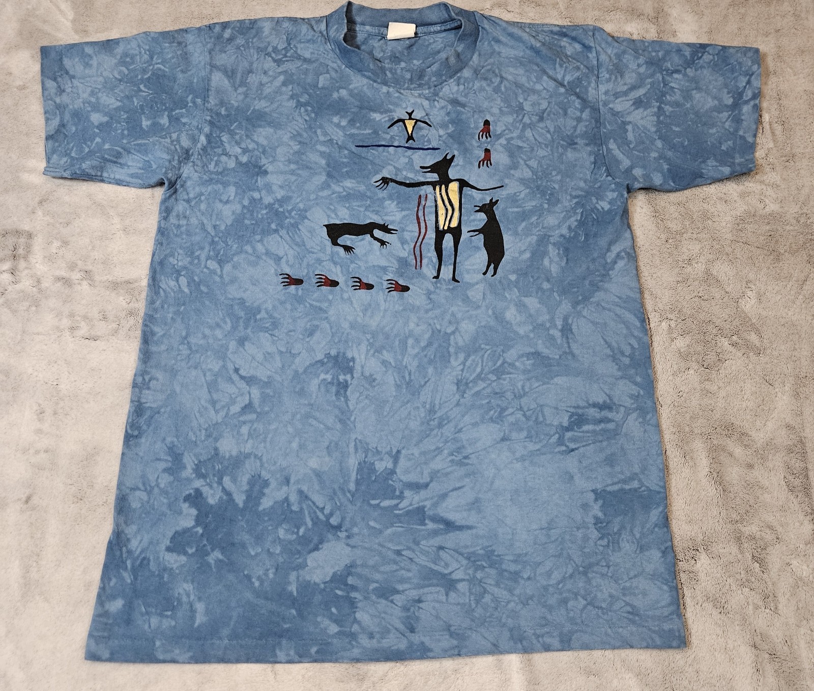 Vintage Primitives Andrea Bragg Designs Native American T-Shirt Size Large