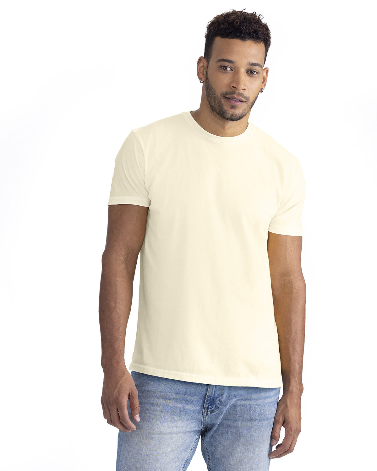 2 Pack Of Next Level Apparel Unisex Soft Wash Stylish Plain T-Shirt 3600SW