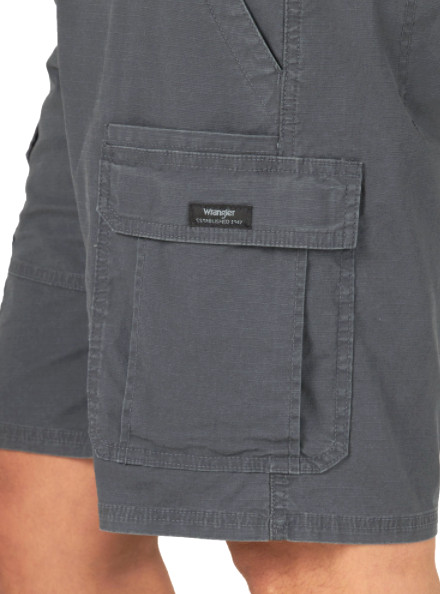 Men’s Wrangler Flex Cargo Shorts Relaxed Fit Tech Pocket Above Knee ALL SIZES