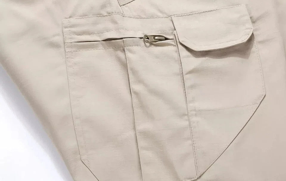 Mens Cargo Pants Tactical Waterproof Work Outdoor Hiking Combat Trousers USA