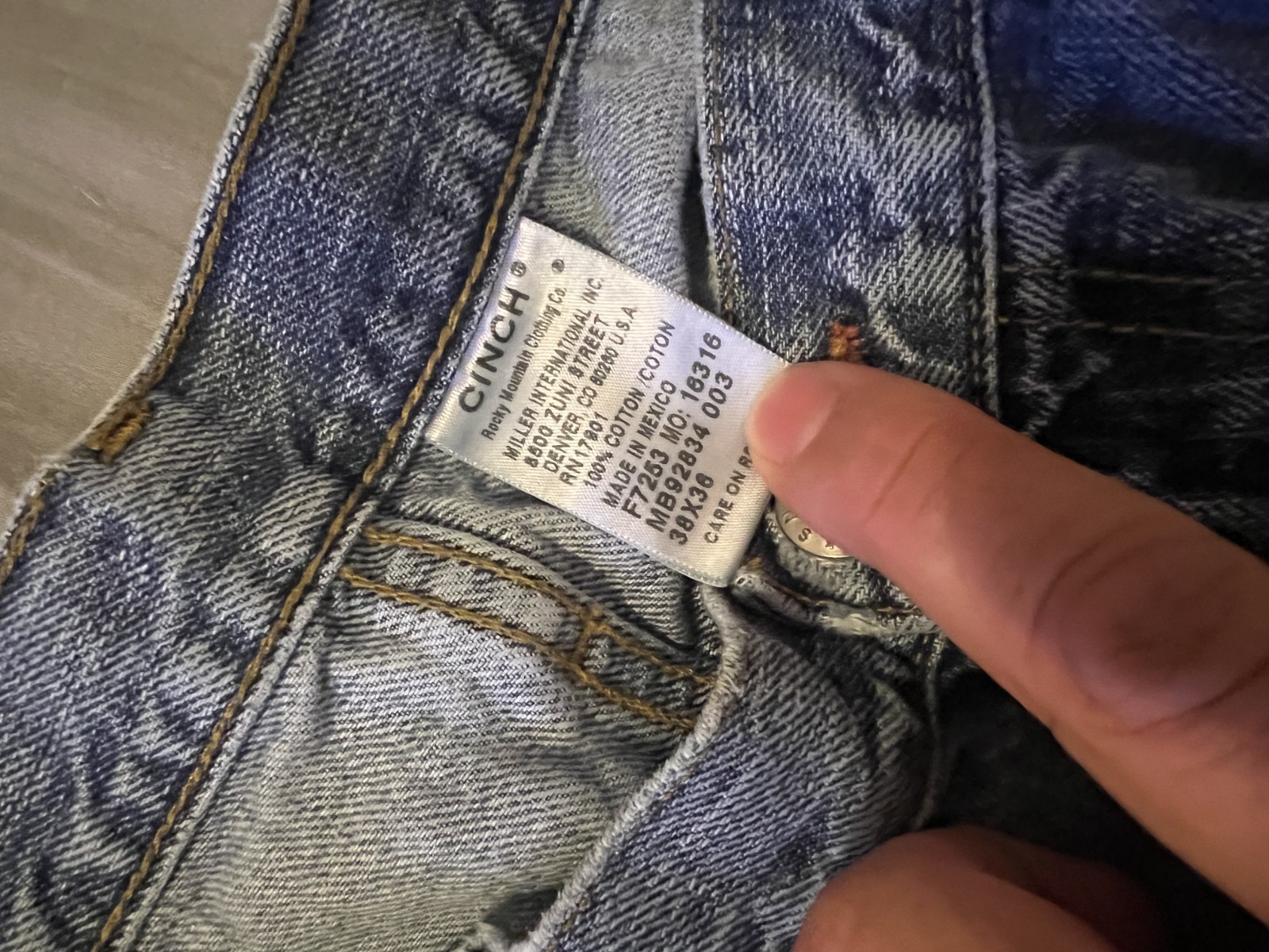 Men’s Cinch Jeans – 3 Pair