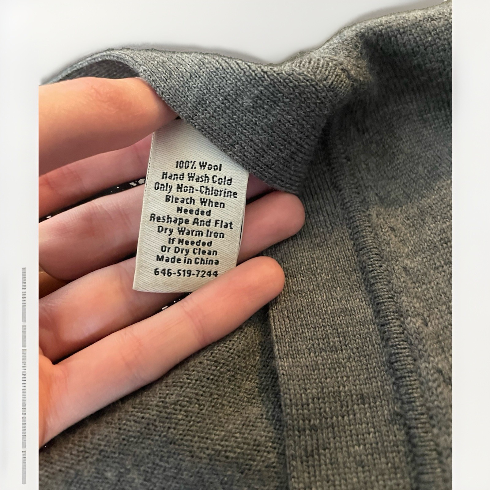 Jack Spade Bleecker Street New York 100% Wool Gray Button Front Cardigan Men’s M