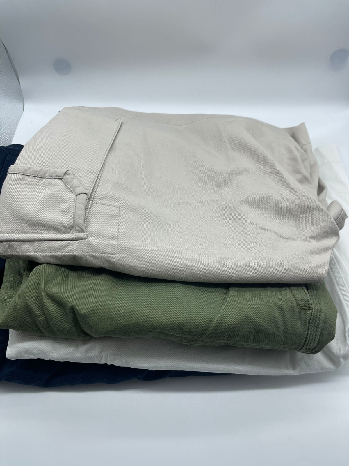 NWT Polo Ralph Lauren Short Classic Combat Chino Khaki, Olive, White Navy 0027
