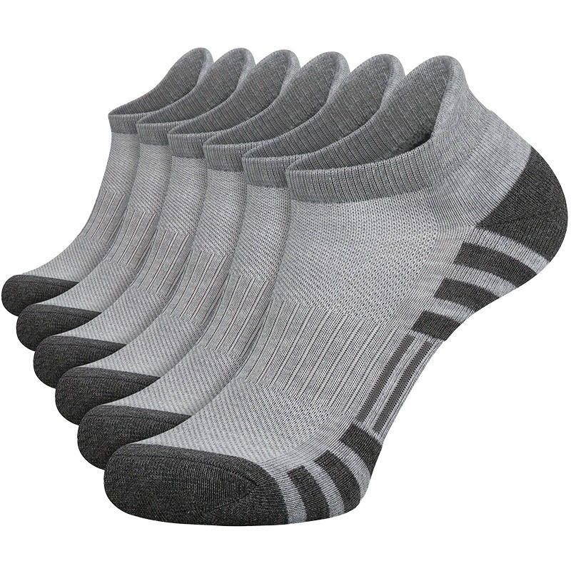 6-12 Pairs Mens Plain Solid Cotton Sports Ankle Athletic Socks Low Cut Size 9-13