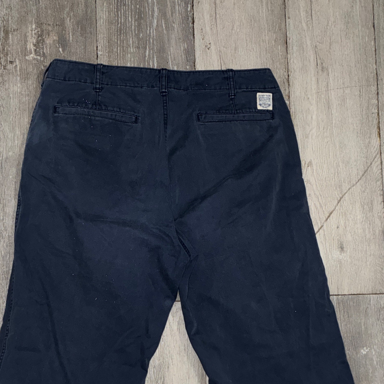 Polo Jeans Company Men’s Blue Chino Pants Cotton Denim 34W