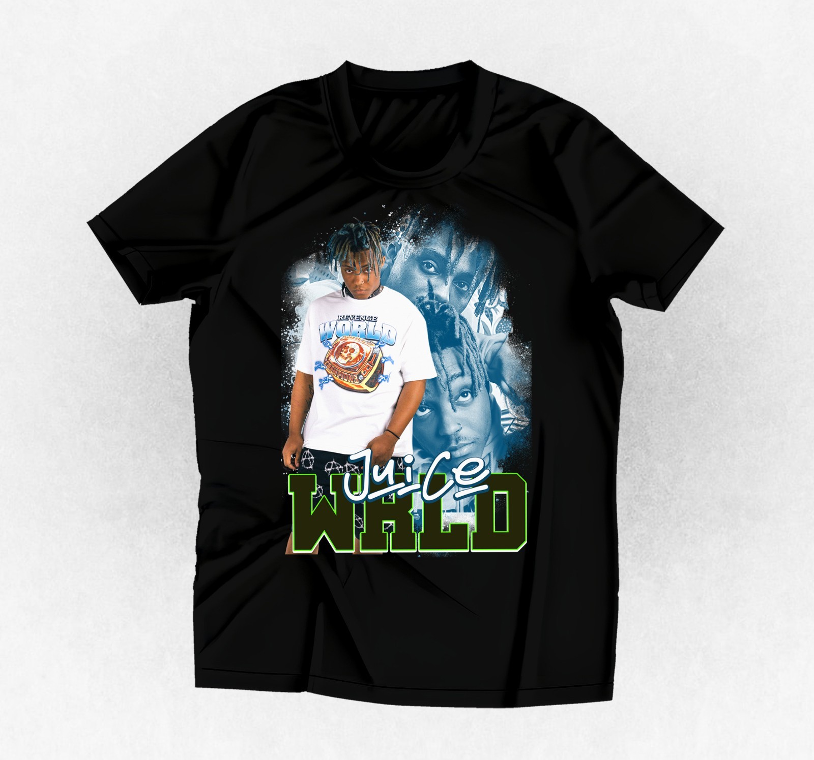 Rapper Juice WRLD graphic t-shirt black or any color and size you choose