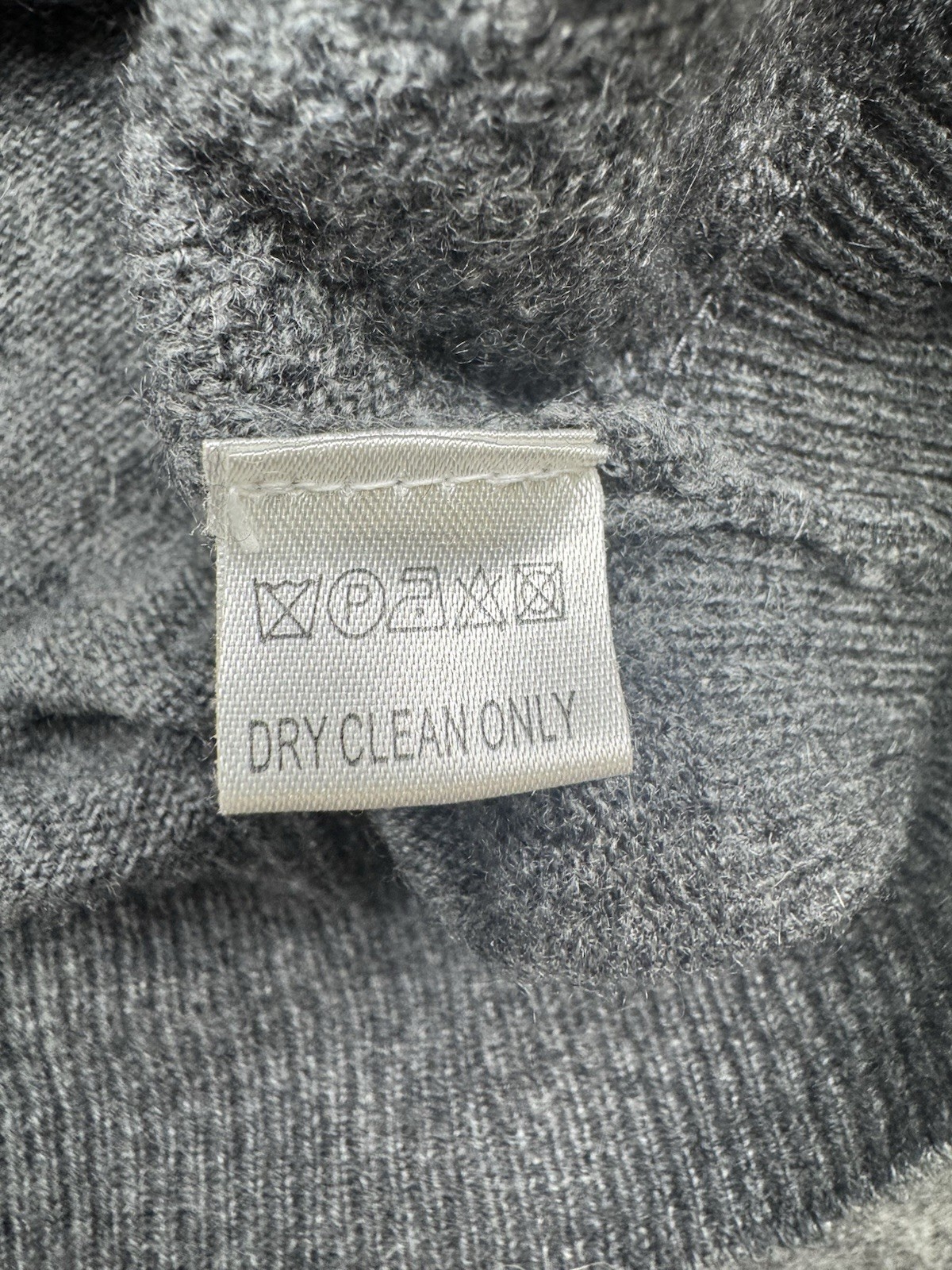 McGeorge Ballantyne Scotland Men’s Cashmere Sweater Vest Sz XL Gray Grandpa