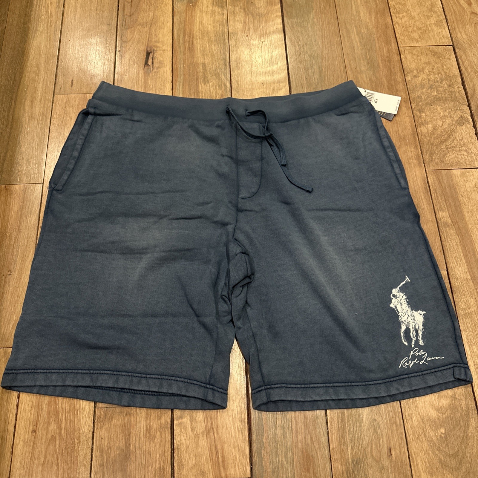 Polo Ralph Lauren Men’s 3XLT Clancy Blue Big Pony Fleece Sweat Shorts Big $125