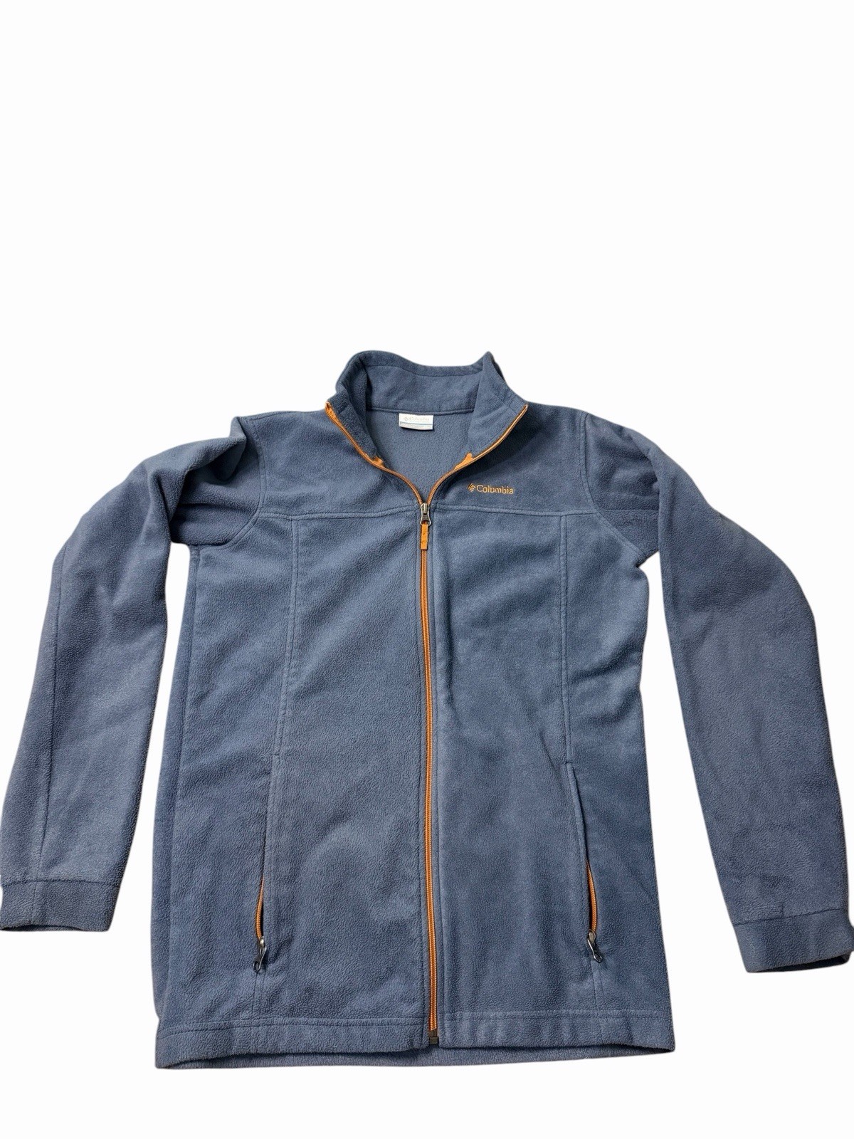 Columbia Women’s Blue Full Zip Jacket w/ Pockets Stand-Up Collar XL