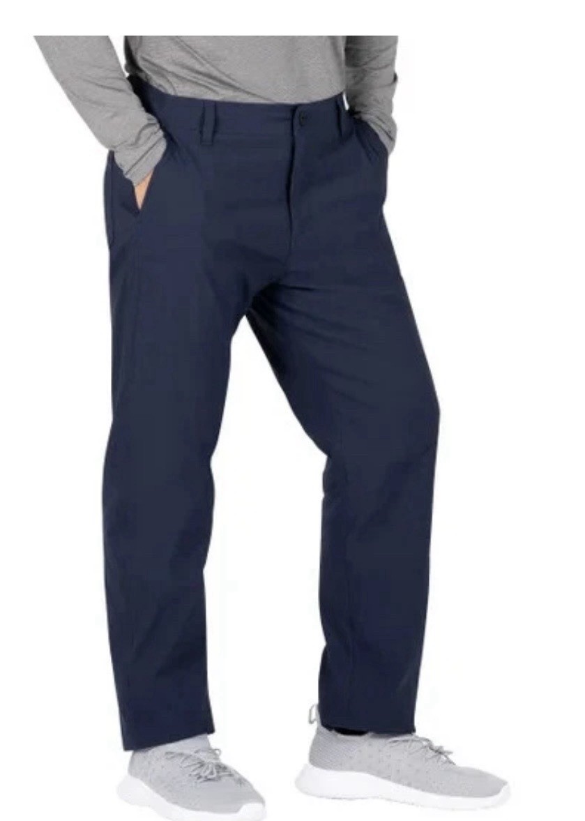 NWT Gerry Men’s Pants Fleece Lined, Pocket Stretch, Waterproof Black 38×29