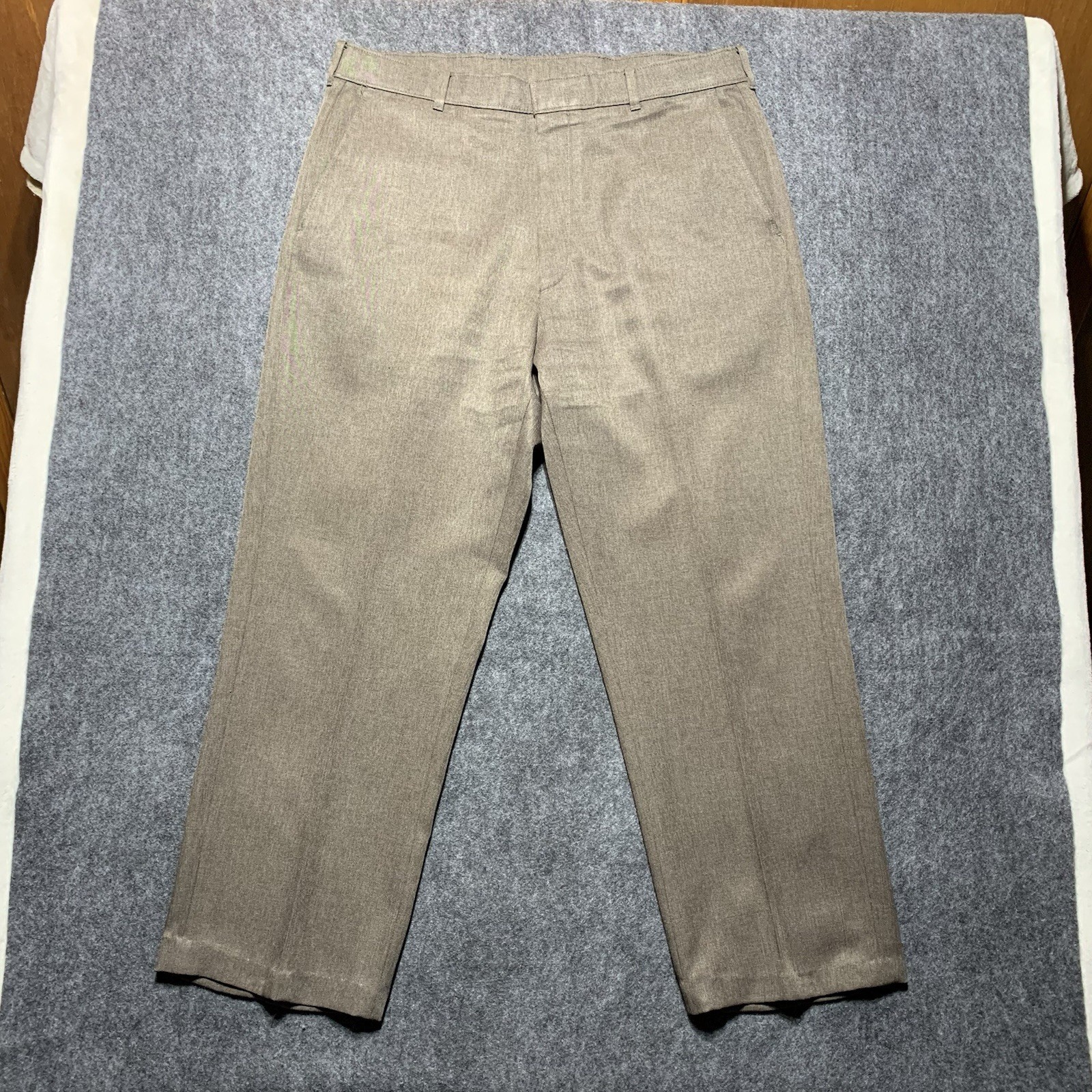 Vintage Levi’s Action Slacks Men’s 36×31 (fit 35×27) 100% Dacron Made In USA