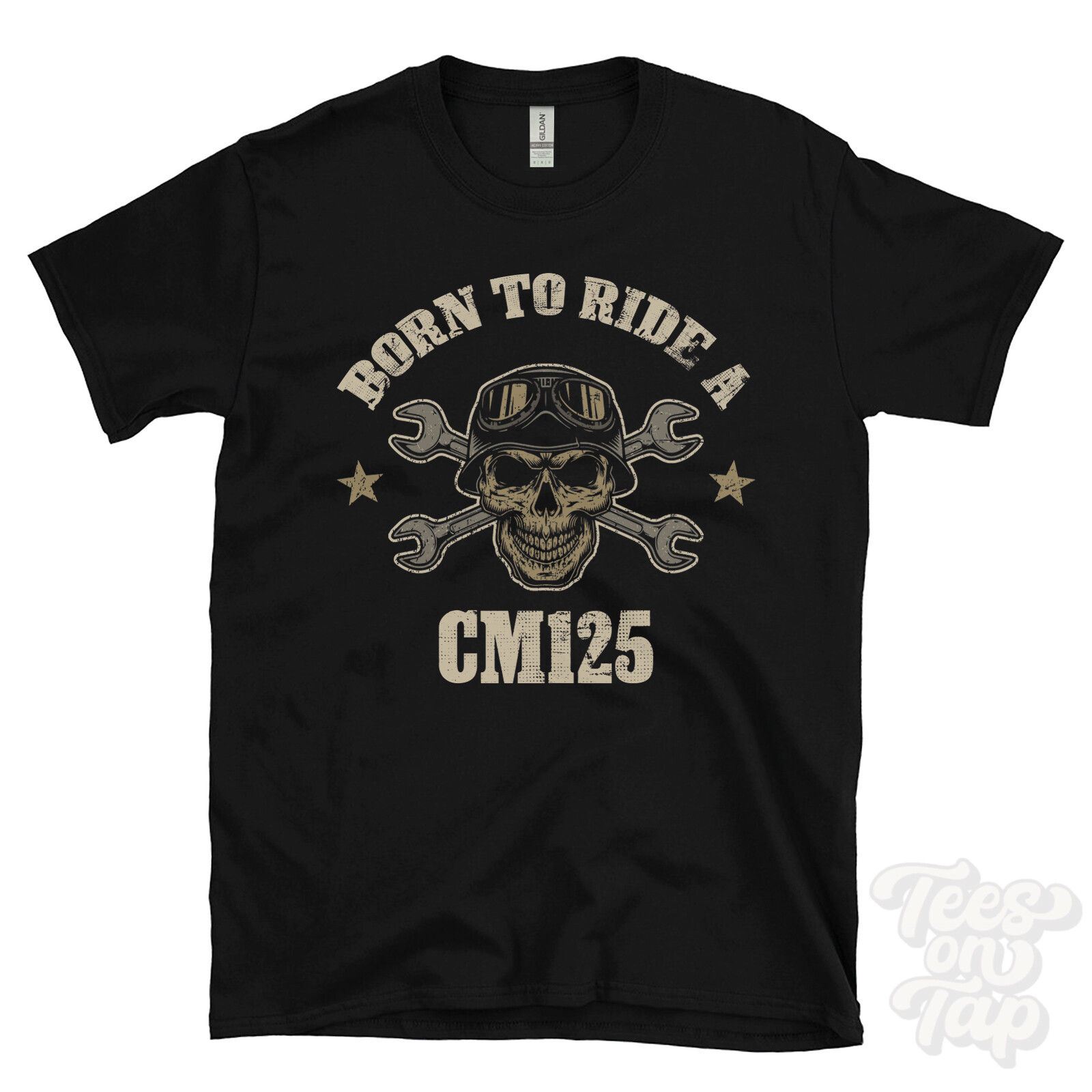 BORN TO RIDE A CM125 T-SHIRT
