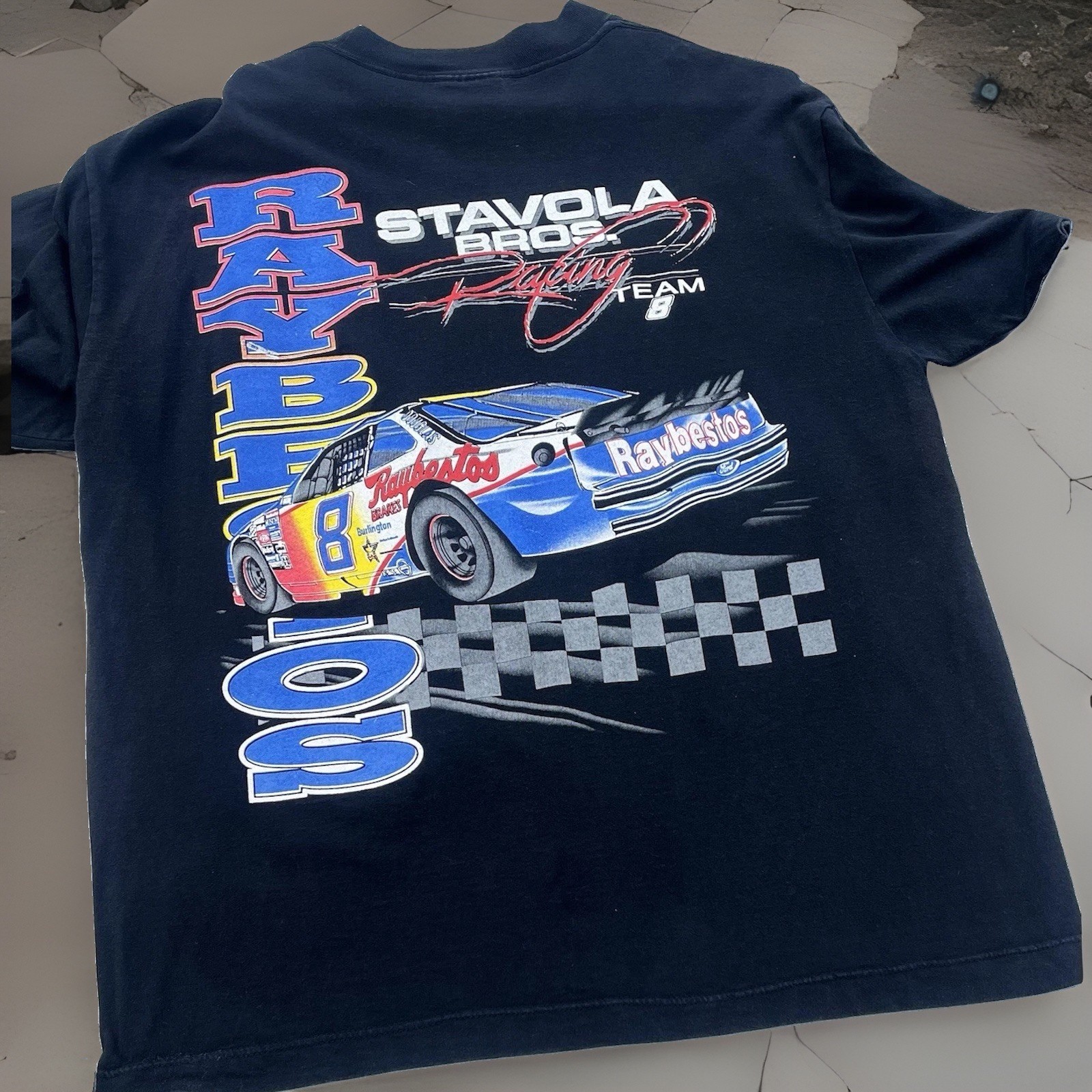 NASCAR Jeff Burton 1994 Rookie Of The Year Shirt XL (rare)