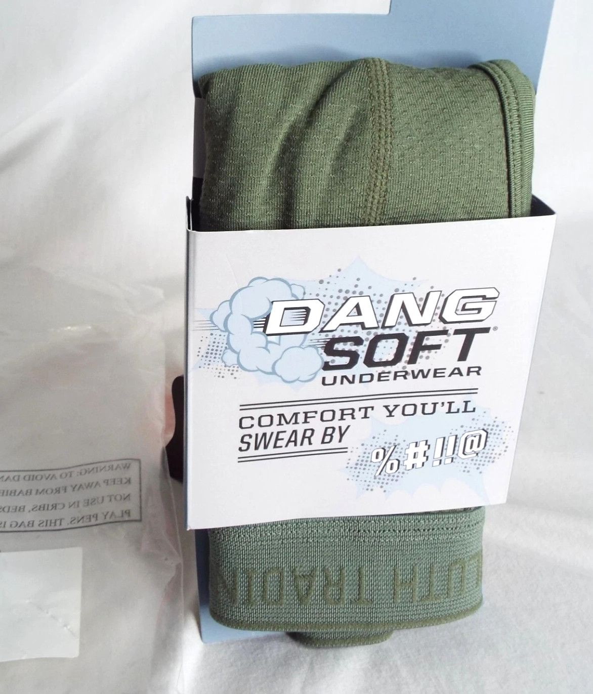 Duluth Trading Co Size XL Dang Soft Short Boxer Briefs in Rosemary 81321
