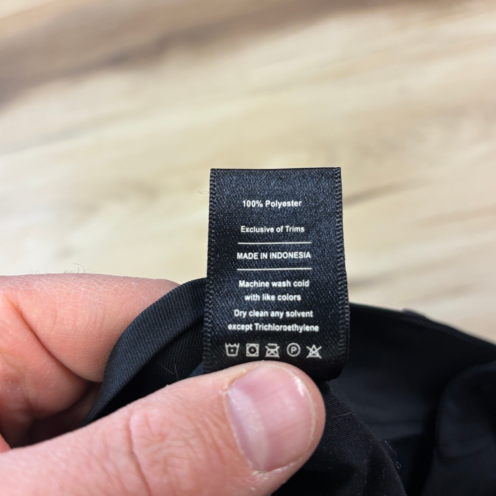 Public Rec Work to Play Pants Mens 34/30 Minimalist Polyester Straight Black
