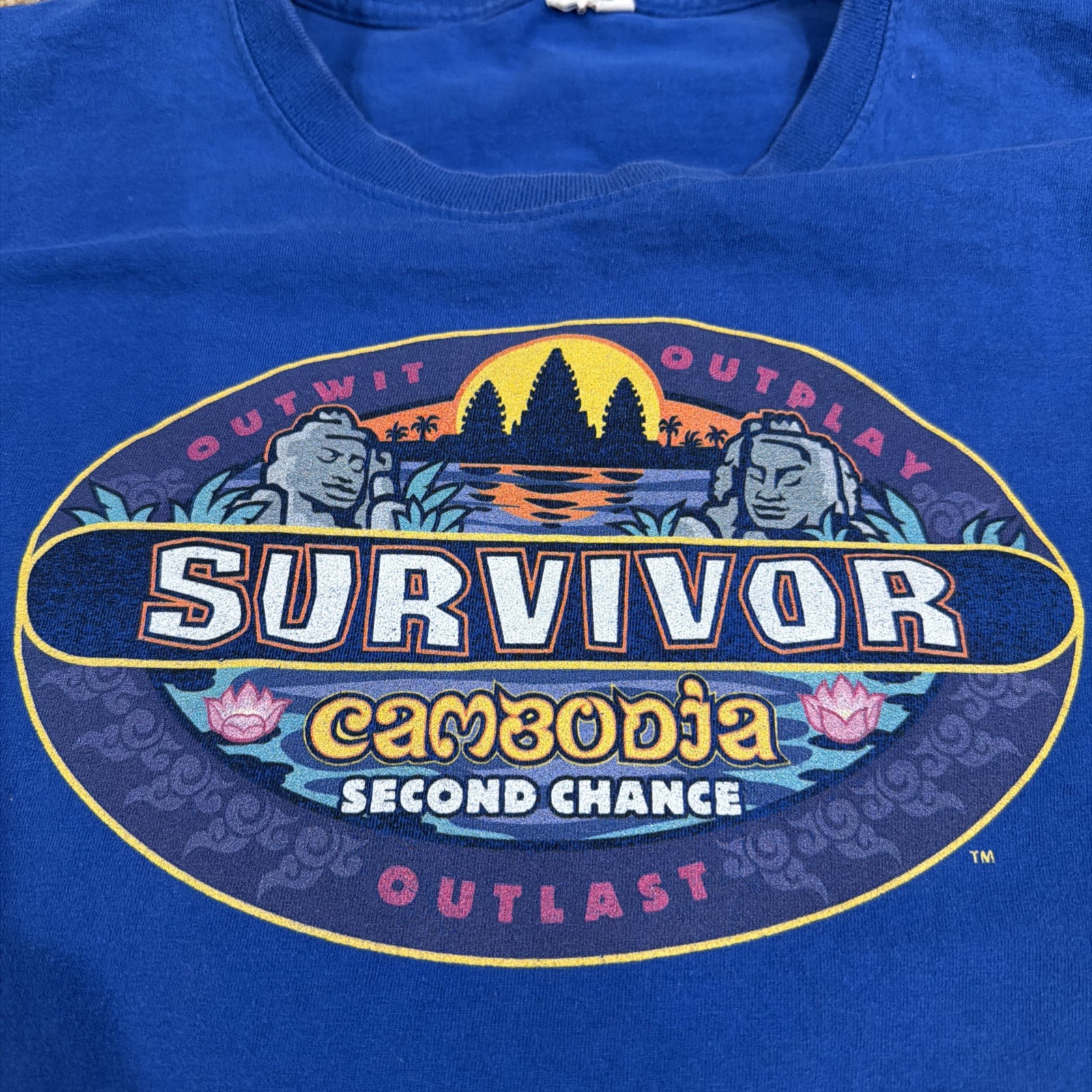 Survivor Cambodia 2nd Chance T-shirt Size Large