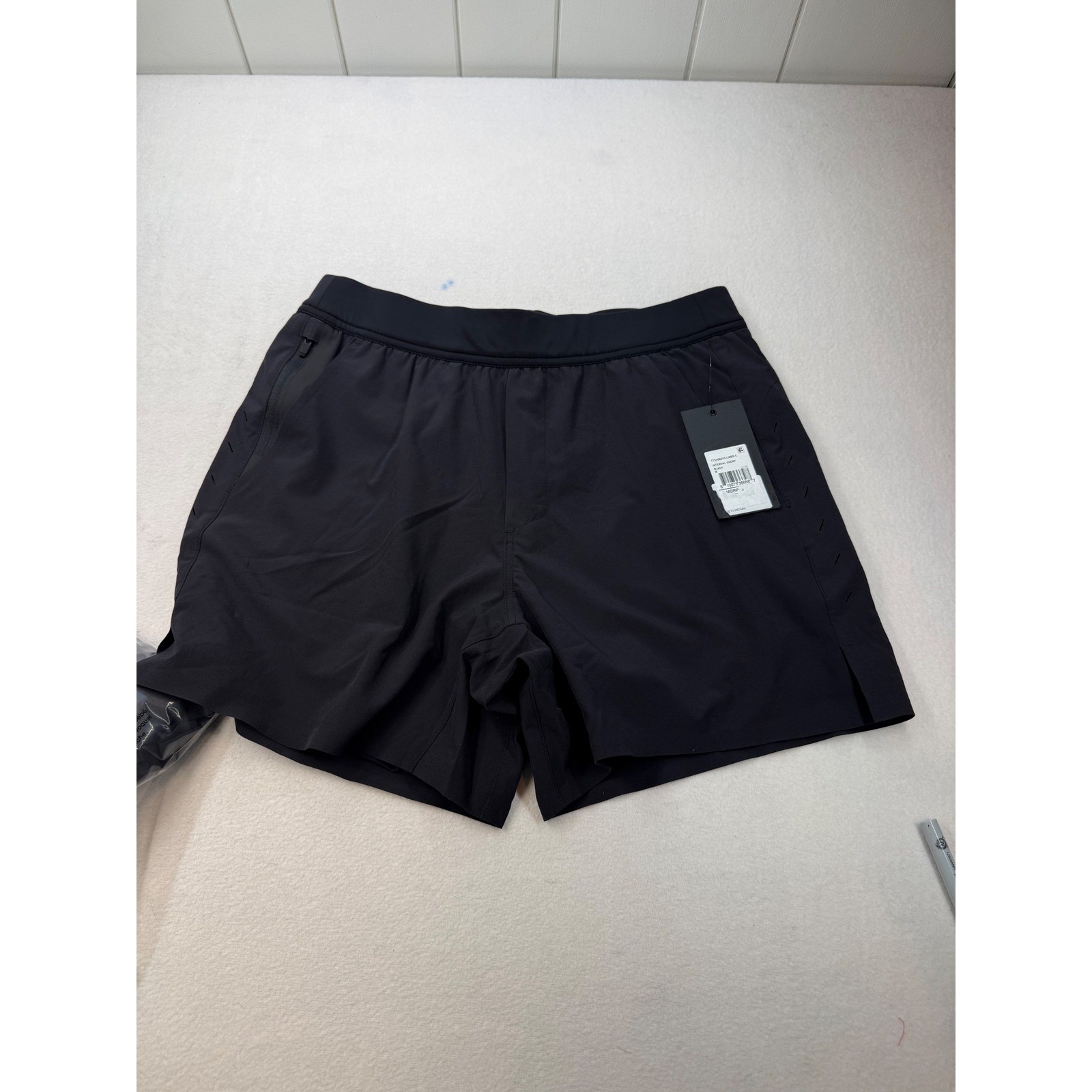 Ten Thousand Men’s Interval 5″ Lined Short Black size Large NWT ($78 Retail)