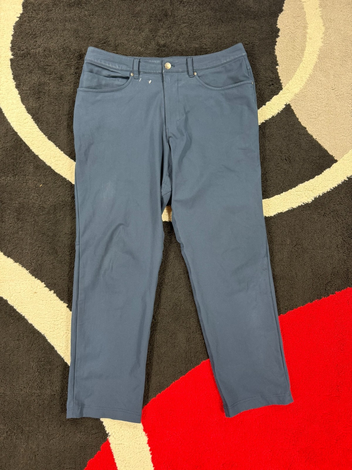 Lululemon Pants Mens 32×28 Navy Stretch Travel Casual Performance ABC Pant Slim
